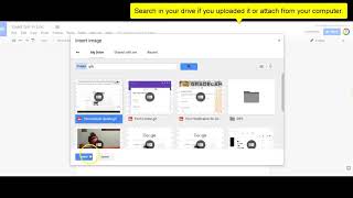 Insert GIF in Google Doc