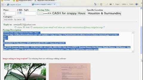 Craigslist ads training
