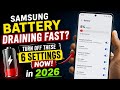 Samsung One UI 8.5 Has a Hidden Battery Drain Problem — Disable These 3 Settings Now