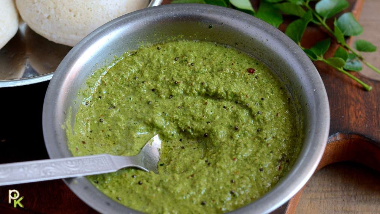 Easy Curry Leaves Chutney for DosaIdliChapatiRiceIron Rich