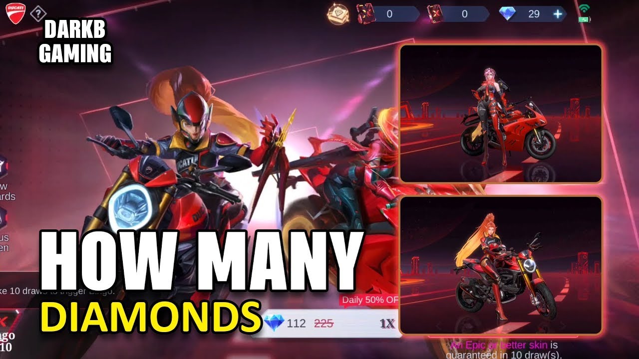 I  Spent 15 Thousand Diamonds Mlbb X Ducati Skin Is It Worth Buying ? | Mobile Legends