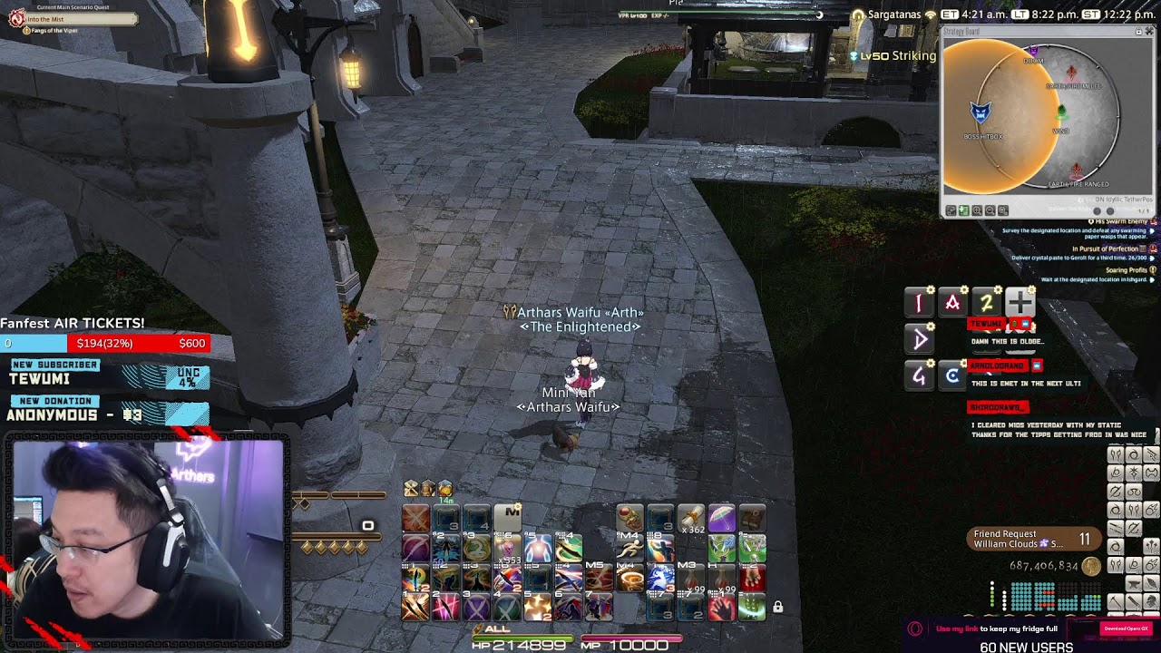 🔴FF14 and Aion 2🔴PF adventures!🔴10/10 savage🔴IM 45 DAMNIT🔴