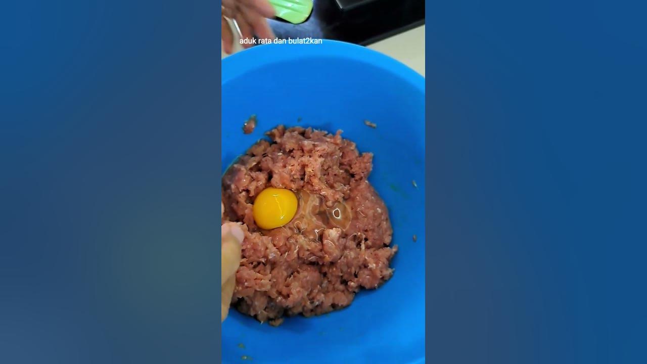 Masak bola bola daging sapi cara kilat ala simbah