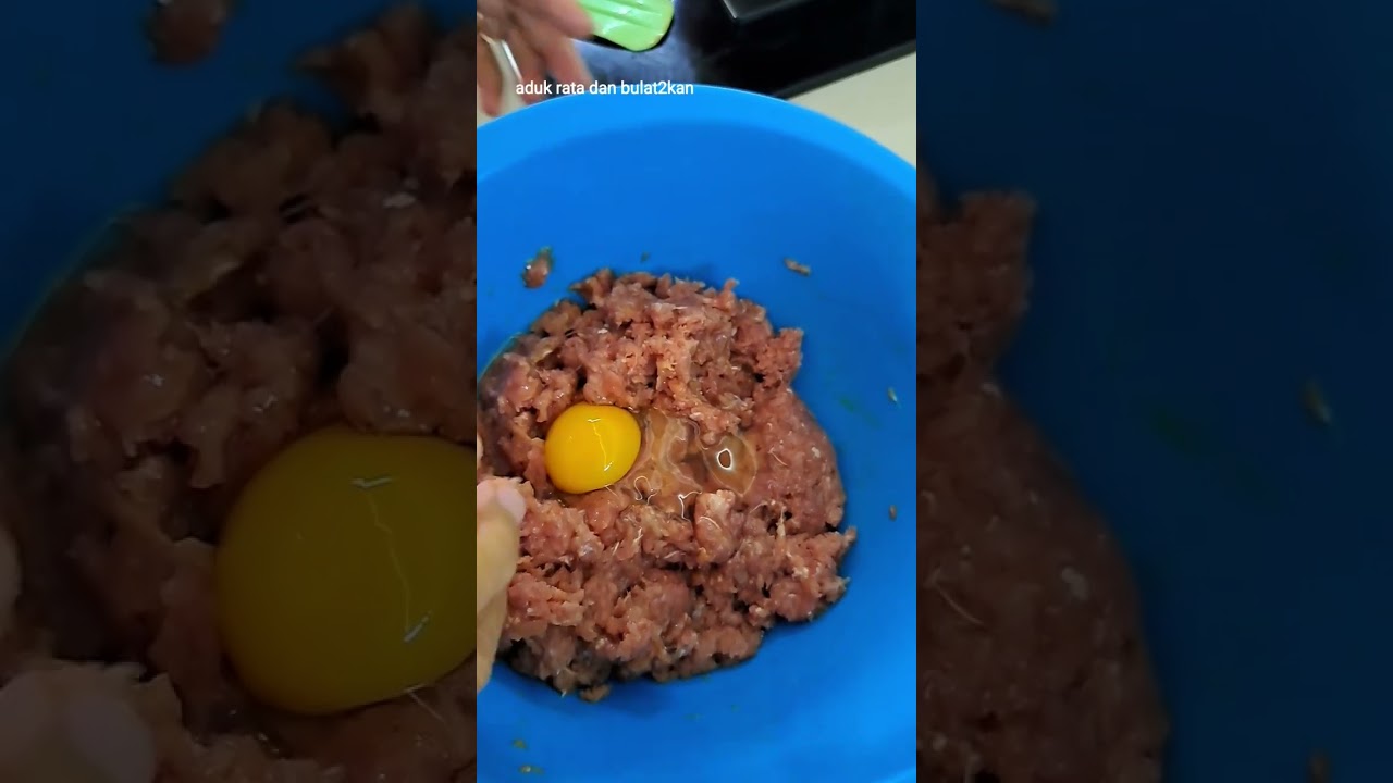 Masak bola bola daging sapi cara kilat ala simbah