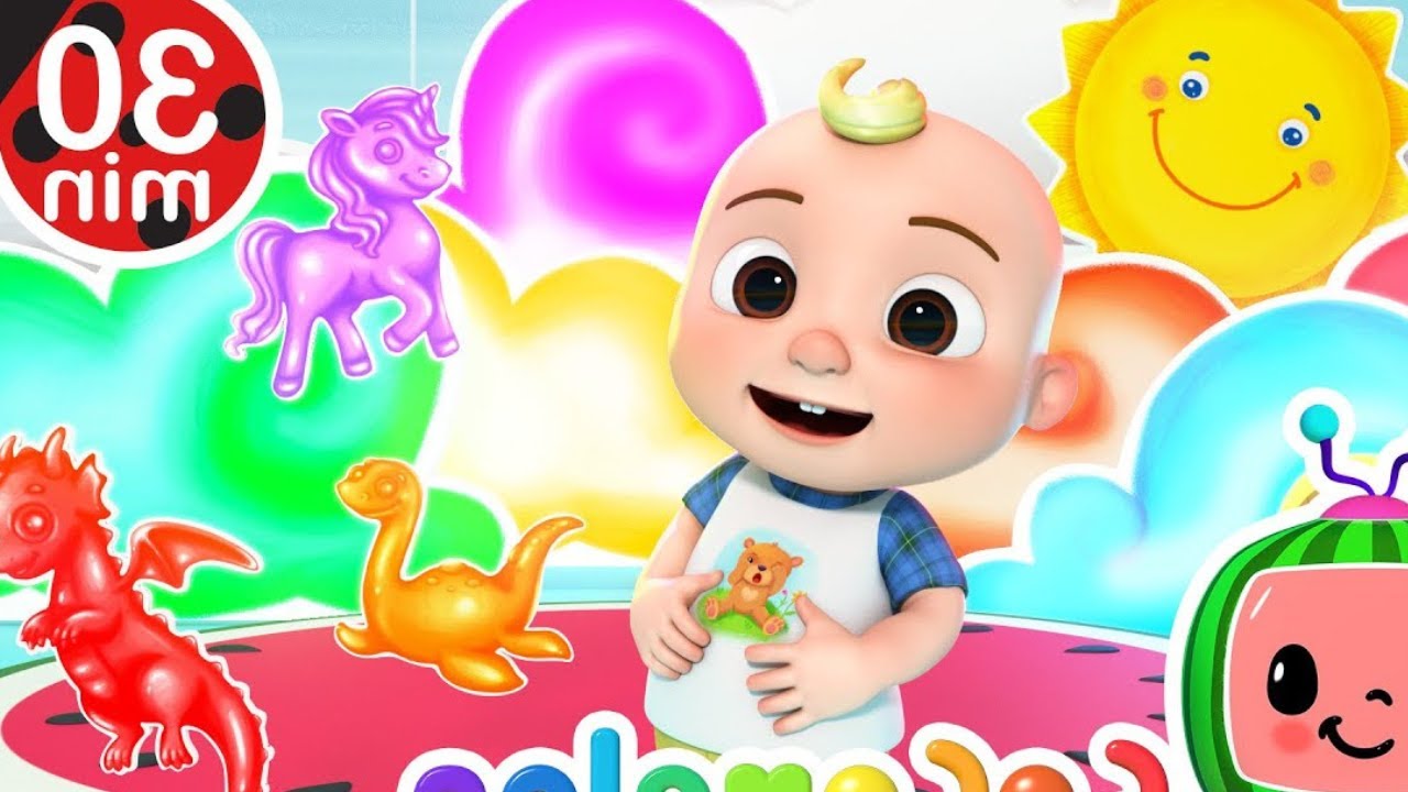 Jello Color Dance Party + More Nursery Rhymes & Kids Songs - CoComelon ...