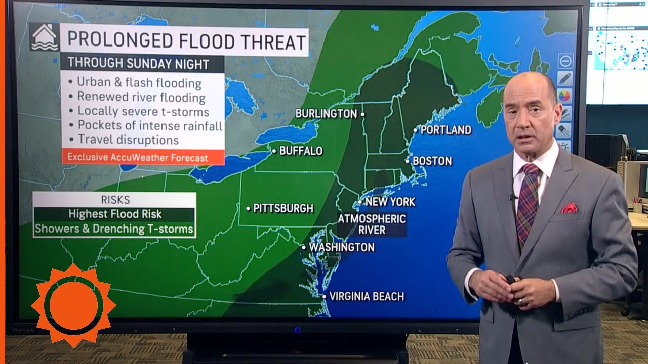Flood Risk In Northeast Persists As Rain Continues Through Next Week ...