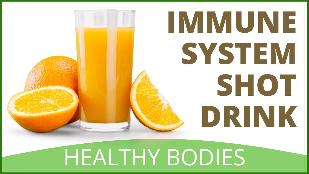 Boost Your Immune System Fast | How To Make Immune System Shot Drink