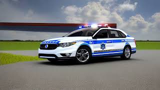 Police Car Arrival: Intense Yelp Siren Edition | No Copyright Sound Effect & Free to Use for Editing screenshot 4