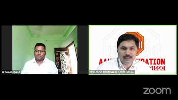 Ankush Dhond, Livestock Development Officer 2022 | MPSC Mock Interview | By Ram Wagh Sir @ Aakar