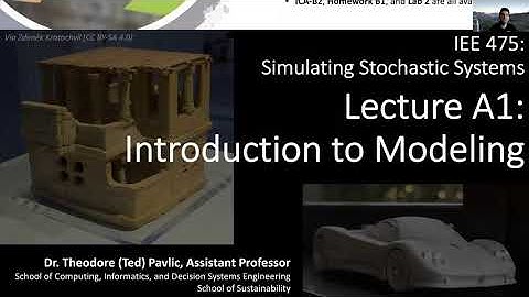 IEE 475: Lecture A1 (2020-08-25) - Introduction to Modeling