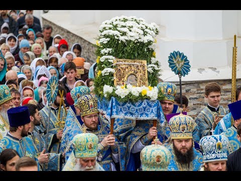 Крестный ход с Касперовской иконой