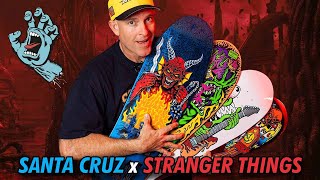 Stranger Things x Santa Cruz Skateboards Season 5 First Look