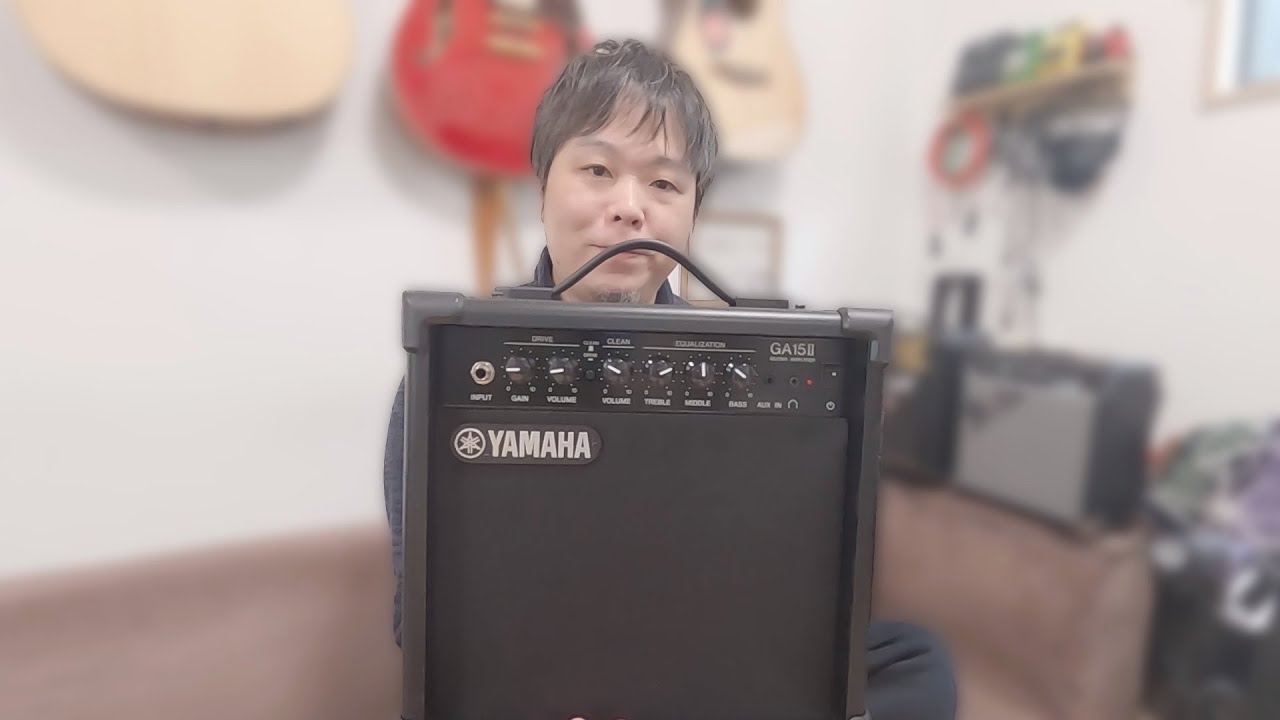 ヤマハ YAMAHA ギターアンプ GA15II ドライブ&クリーンの2チャンネル