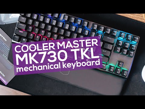 Unboxing the Cooler Master MK730 TKL Mechanical Keyboard