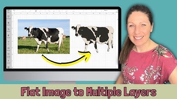 Cricut Convert to Layers on Desk Top | PNG to SVG | Photo to SVG | Multi Layers in Design Space