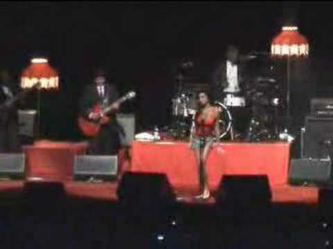 Amy Winehouse live at The Eden Project Cornwall