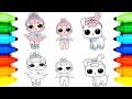 How to Draw LOL Surprise! Crystal Queen | Lil Crystal Queen | Crystal Bunny | Coloring Pages For Kid