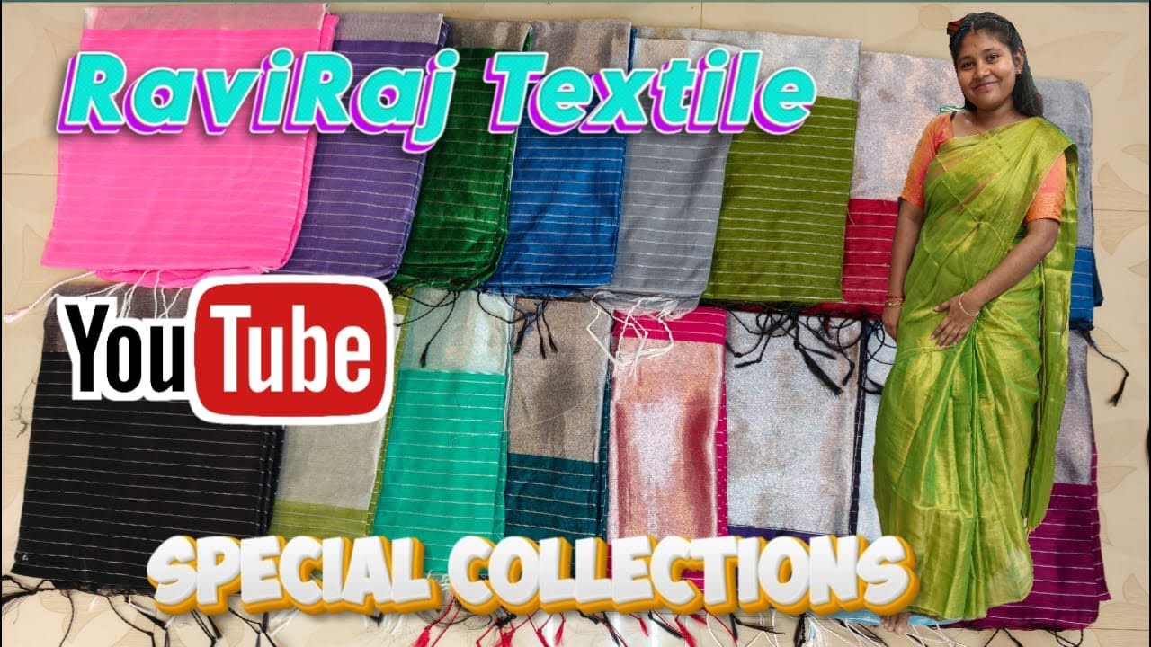 Special Khadi Tissue Collection 💚|| எங்கும் கிடைக்காத விலையில் 😍|| Live 🔴|| Raviraj Textile