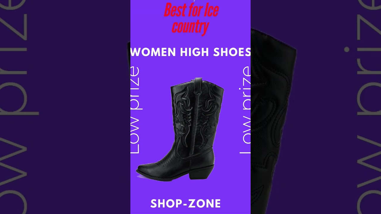 Soda Red Reno Western Cowboy Pointed Toe Knee High Pull On Tabs Boots