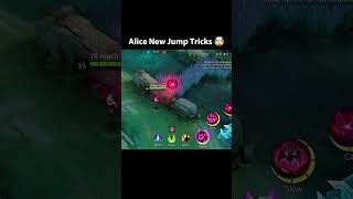 Alice New Wall Jump Tricks Tutorial Mobile legends #mobilelegends #alice #shorts #mlbb