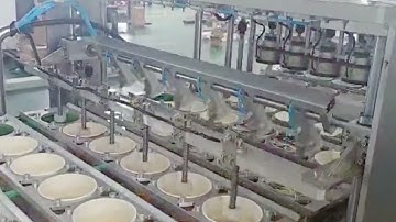 cup instant noodles sealing flow type shrink wrapping machine