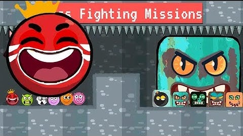 Ball 4 - Red Boss Challenge - Red Ball Gameplay - Fight All Bosses - Final Levels