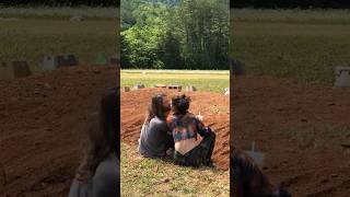 Taking a moment to enjoy the land #offgridcouple #artistcommunity #offgrid #offgridcabinbuild