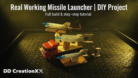 Real Working Missile Launcher | DIY Project 😱