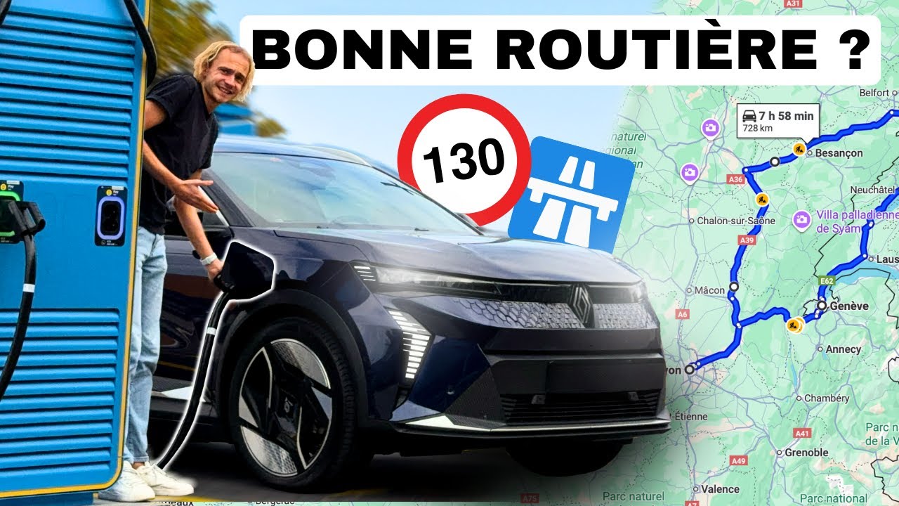 Renault SCENIC E-Tech électrique : le test sur long trajet !