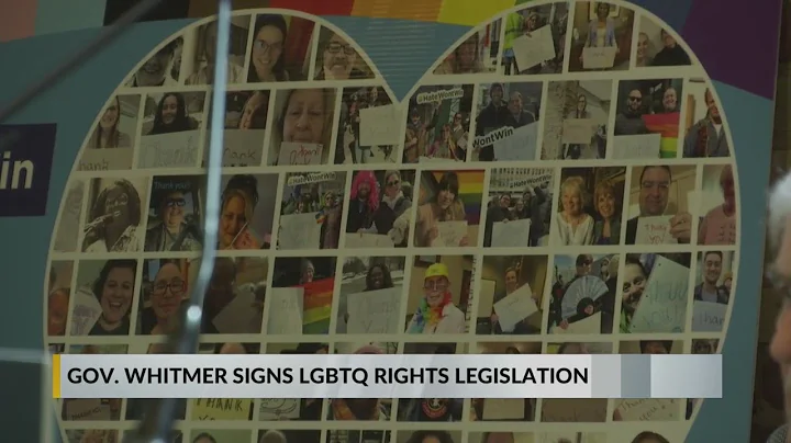 Gov. Whitmer Signs LGBTQ+ Rights Legislation
