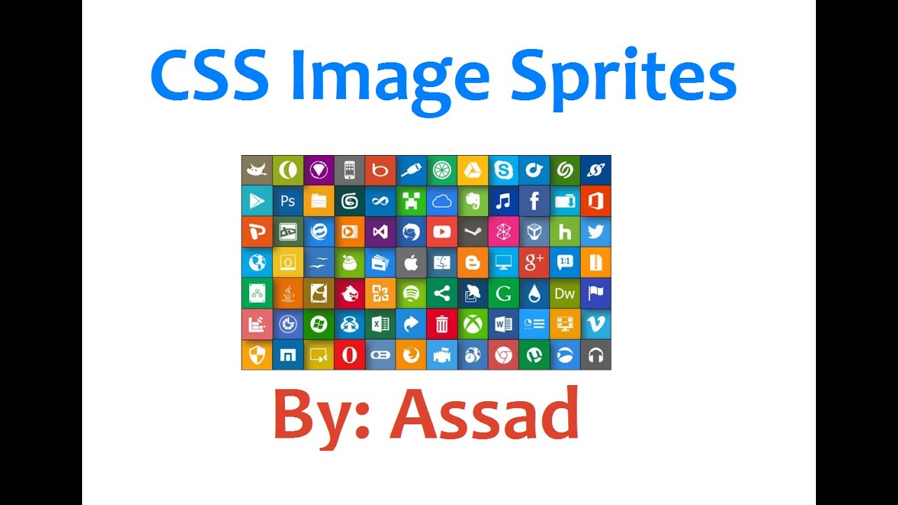 HTML5 & CSS3: Learn how to use image sprites (English) - YouTube