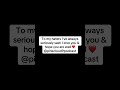 To my haters I've always seriously said: I love you & hope you are well ❤️ @PinkCloud9Media