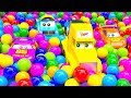 Little City Cars Heroes and Huge Color Ball Tornado - part 2