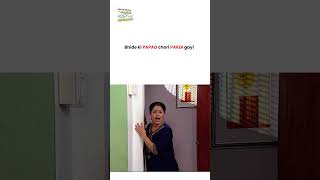 Bhide ki papad chori pakdi gayi !   #tmkoc #funny #jethalal #daya #shortsfeed #comedy
