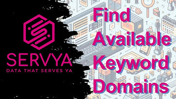 Expired Keyword Domain Search - Servya Guide