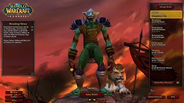 Level 40-42 | World Record warrior speedrun 1-60 3d17h31m - Classic wow