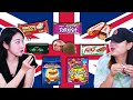 Korean Girls Try SWEETS FROM UNITED KINGDOM