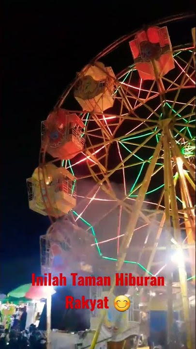 Video Viral Wisata Malam THR Masa Lalu di Masa Kini 😊