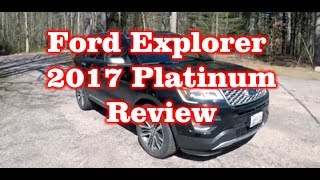 Ford Explorer 2017 Platinum Review