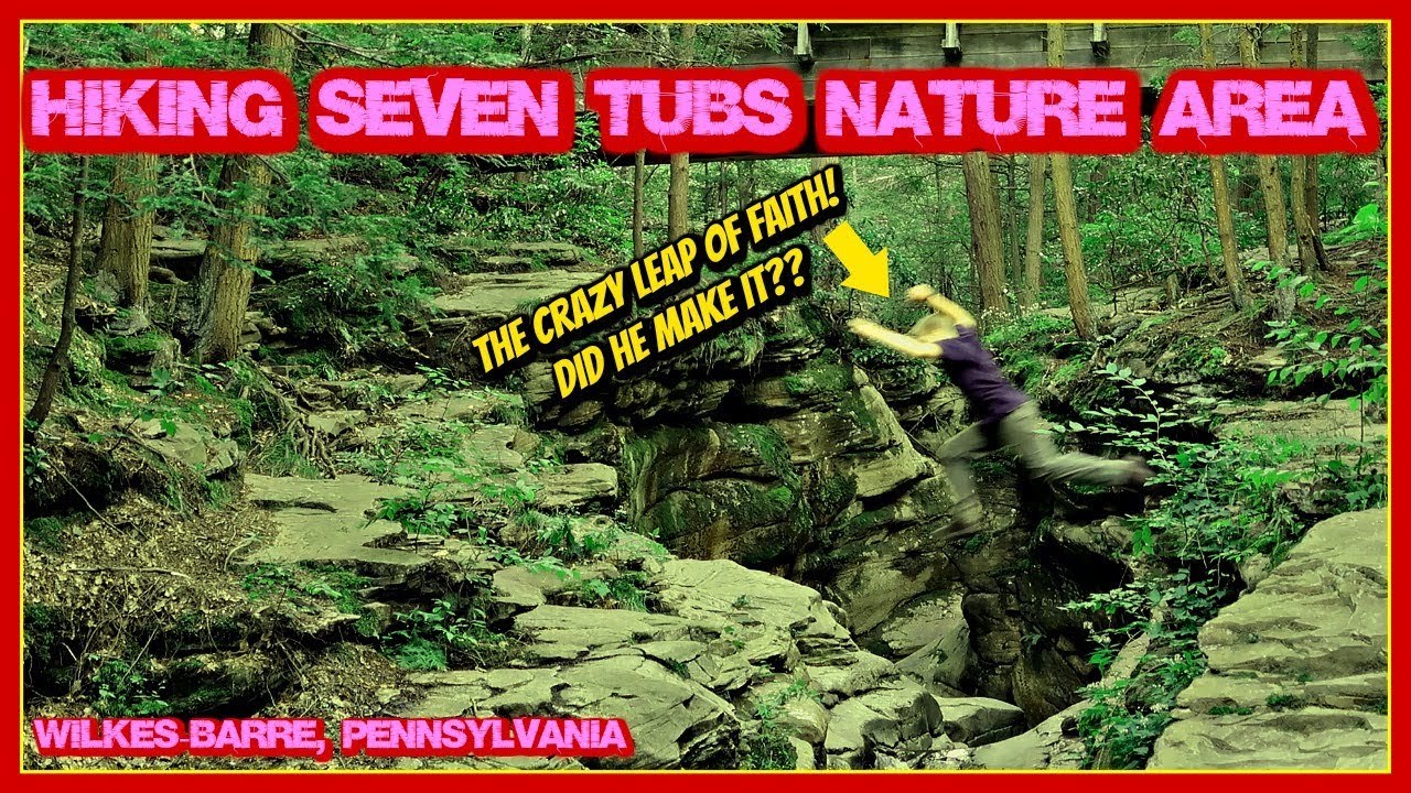 Hiking With Kids Seven Tubs Nature Area Wilkes Barre Pennsylvania