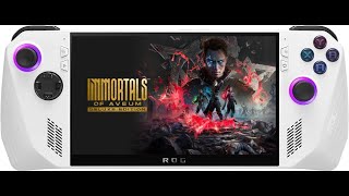 Immortals Of Aveum Asus Rog Ally Z1 Extrême Un Beau Jeu Fluide à 30 FPS