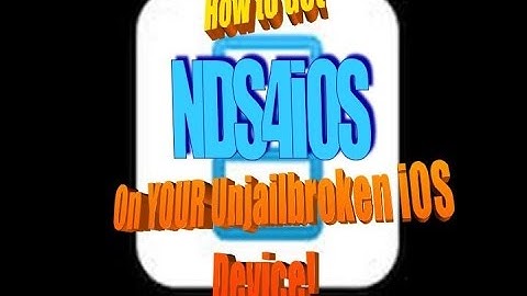 How to Get NDS4iOS on Your Unjailbroken iOS Device!