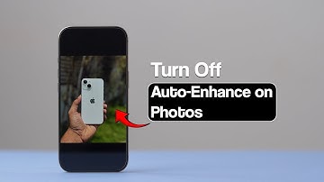 How to Turn Off Auto Enhance on iPhone Photos?