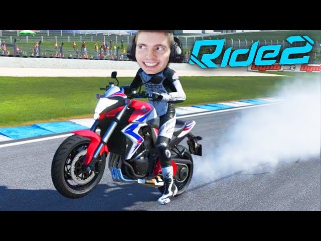 O MELHOR JOGO DE MOTO (RIDE)+CB1000R (✪‿✪) 