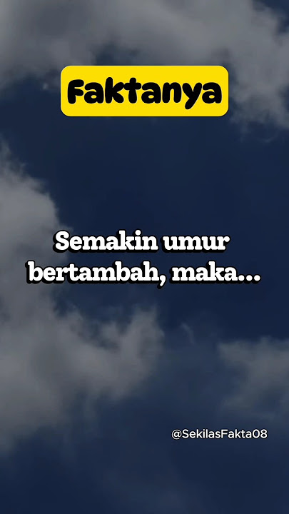 Semakin umur bertambah, biasanya... #faktapsikologi #psikologi #shortsvideo #kepribadian