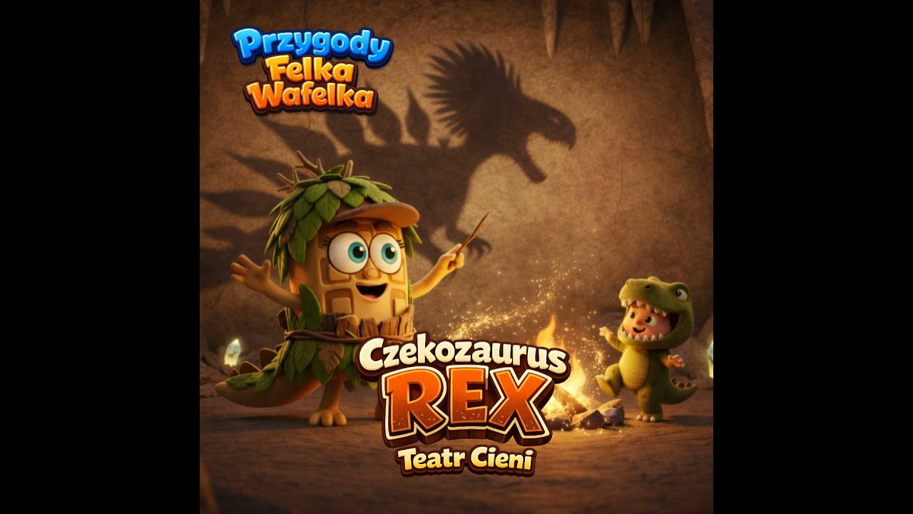 Teatr Cieni 🦖 bajka o dinozaurach (Czekozaurus II) | Felek Wafelek (PFW_025)