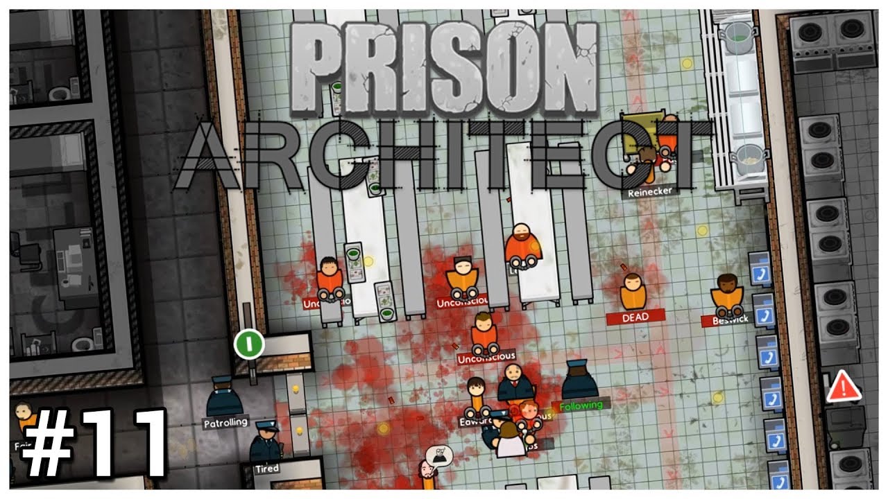 Prison Architect - #11 - Riot DJ - Let's Play / Gameplay / Construction - YouTube