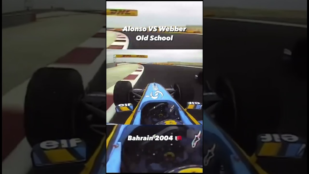 Alonso vs. Webber - F1 2004 Classic Showdown, Bahrain Battle