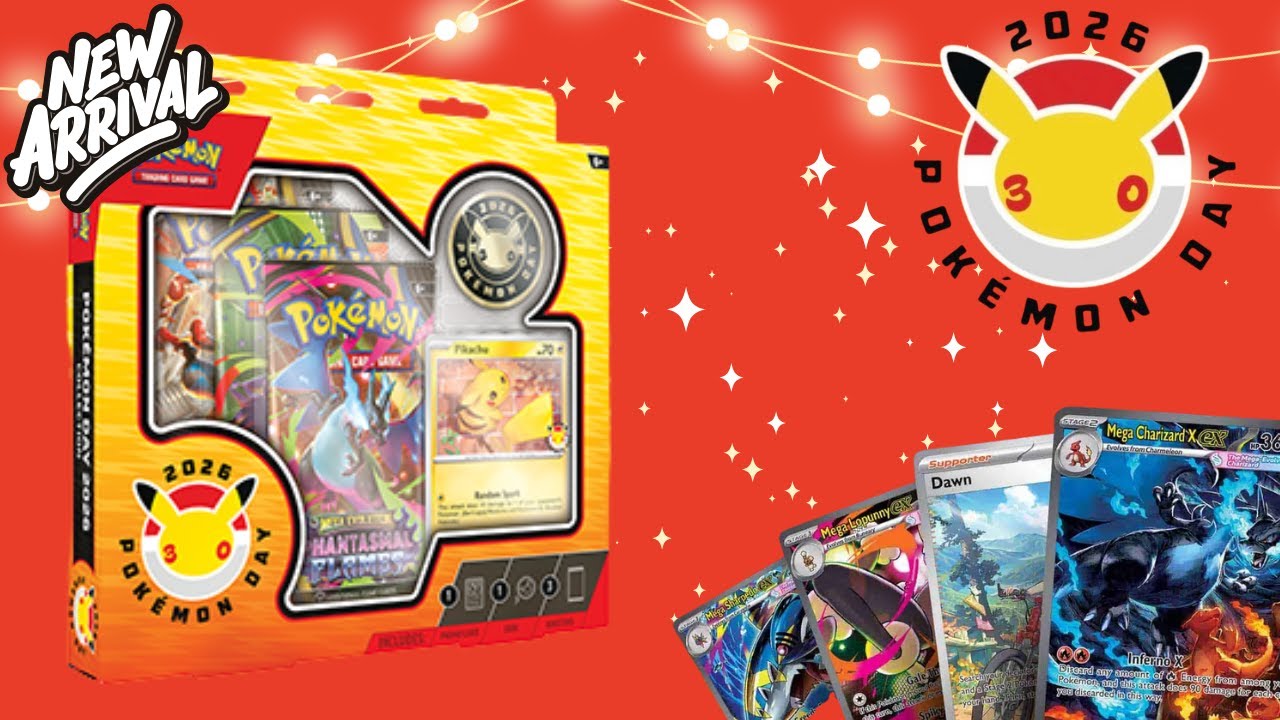 Pokemon Day 2026 Collection Opening! 🎉🔥
