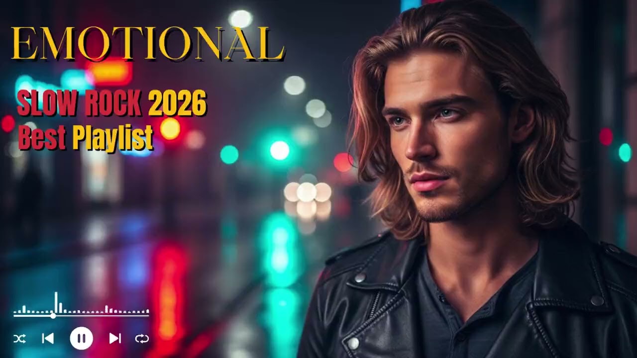 Emotional Slow Rock Songs 2026  | Top Romantic Rock Ballads Collection